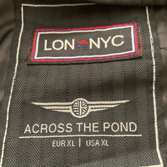 New LON NYC Across the Pond Jacket Size XL - Picture 6 of 9
